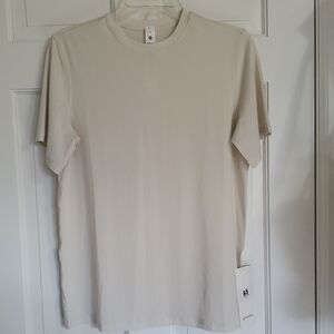 NWT Lululemon Jersey Training Classic Tee Sz 4 Bone